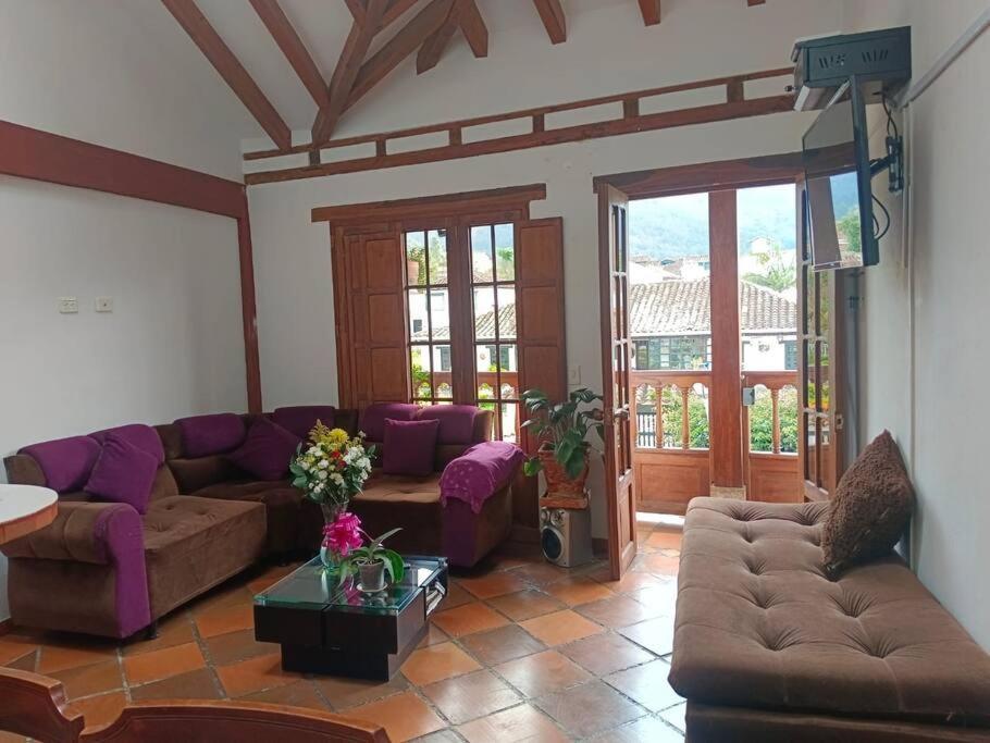 Apartamento Cemandy Appartement Villa de Leyva Buitenkant foto